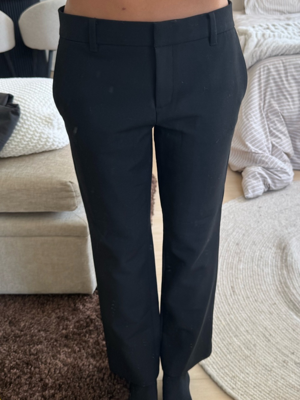 Theory Black Women's Tailored Dress Pants